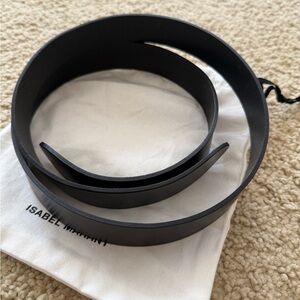 Isabel Marant, Lecce Leather Wrap Belt, Width, 1.25"